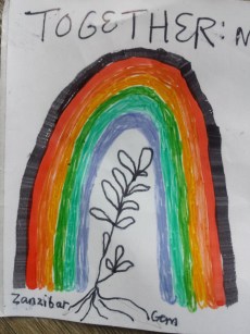 Rainbow Logo designed by kuwa jasiri